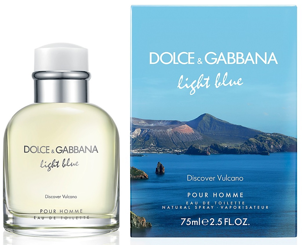 D&G Light Blue Discover Vulcano Pour Homme