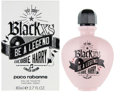 Paco Rabanne XS Black Be a Legend Debbie Harry
